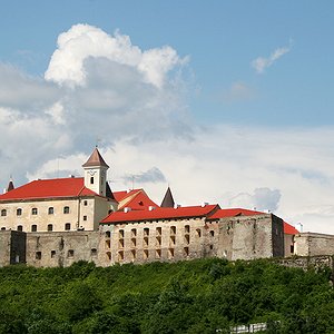 Мукачівський замок Паланок - панорама фортеці